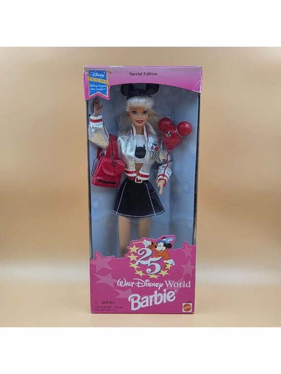 Mattel Other - Walt Disney World 25th Anniversary Barbie Special Edition Mattel Doll 1996